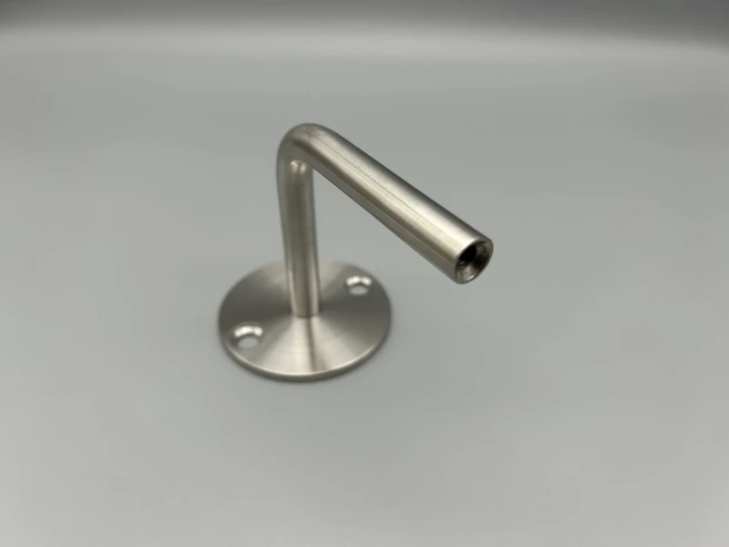 Handlaufhalter-Wand D = 42,4 Ronde D = 66 2 x Bohrung 8,3 mit Innengewinde M6
